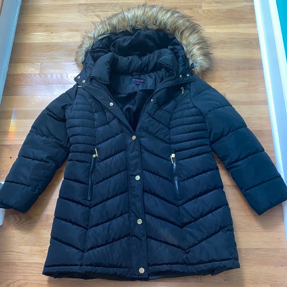 Puffer Jacket black winter Coat (worn once)